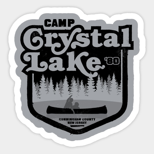 Camp Crystal Lake Sticker by Pufahl